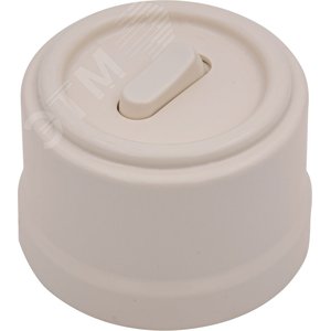 Кнопка (одноклавишная), пластик, цвет Песочное золото