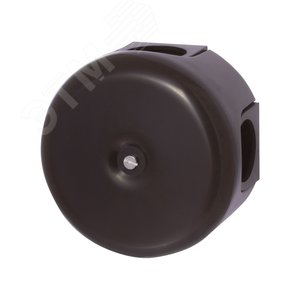 Распределительная коробка 78мм, пластик, цвет коричневый (4 кабельных ввода в комплекте)