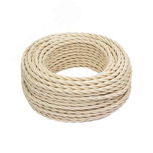 Кабель коаксиальный РК-75-2-13М, песочное золото, матовый, 20м