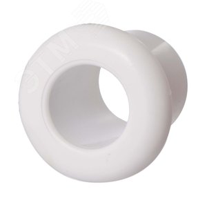 Втулка (проход через стену), пластик, цвет белый