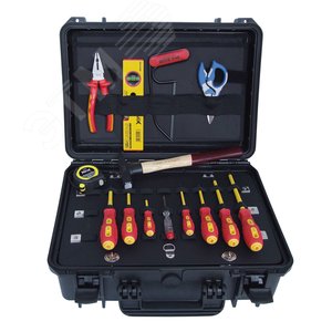 Набор инструментов в водонепроницаемом кейсе