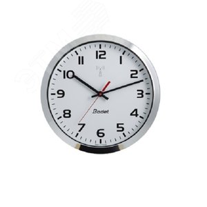 Часы аналоговые вторичные Profil 930 (часы/мин), высота цифр 30 см, циферблат - арабские цифры, цвет корпуса хромированный, синхронизация AFNOR, TBT (