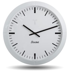 Часы аналоговые вторичные внутренние Profil 940 (часы/минуты), диаметр 40 см, односторонние, белый корпус, метки, AFNOR, TBT 6-24В DC