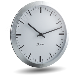 Profil 930 Вторичные аналоговые часы, 30 см, часы/мин, циферблат - метки часов, цвет корпуса серебристый, синхронизация AFNOR, TBT (6-24В).