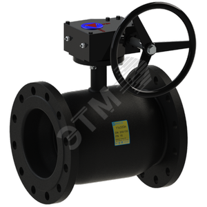 Кран шаровой фланцевый стандартнопроходной DN 300 PN 16 с редуктором тип 11с333п