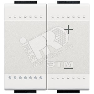 LivingLight Светорегулятор для резистивных и индуктивных нагрузок 600Вт белый