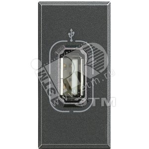 Axolute Разъем USB антрацит