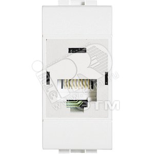 Розетка компьютерная light RJ 45 UTP категория 5E 110