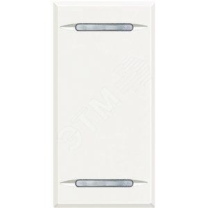 Axolute Клавиши без символа 1 модуль белый