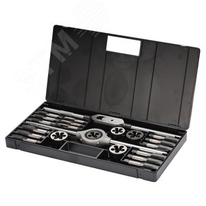 Набор метчиков и плашек M12 -M20 115CrV3 23 предмета (CzTool)