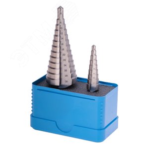 Набор ступенчатых сверл 4-12/6-30мм HSS (CzTool)