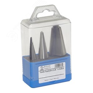 Набор конусных сверл 3,5-14/6-20/16-30мм HSS (CzTool)