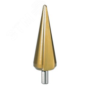 Сверло конусное 3,5-14мм L58мм S=6мм HSSE-Co5 TiN (CzTool)