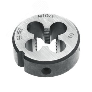 Плашка М10х1,0 DINEN22568 115CrV3 6g 30х11мм (CzTool)