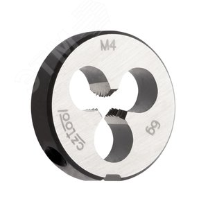 Плашка М 4,0х0,7 DINEN22568 115CrV3 6g 20х5мм (CzTool)