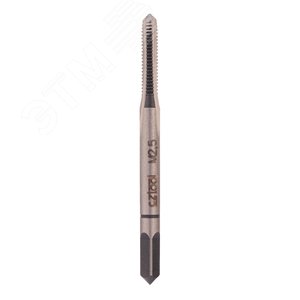 Метчик М 2,5х0,45 (№1) CSN223010 115CrV3 6h(2N) A/4P 34мм a=2,24 (CzTool)