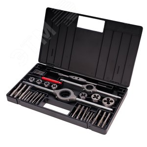 Набор метчиков и плашек M3 -M12 HSS 34 предмета (CzTool)