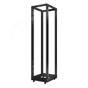 Стойка открытая 19дюймов 37U двухрамная усиленная цвет черный