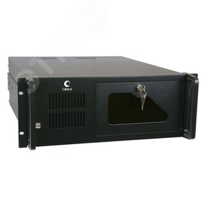 Корпус cерверный 19' 4U, RM (ДxШxВ)мм: 530x430x177, 3x5.25'+1x3.5'+8x3.5'HDD, без блока питания