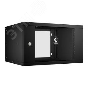 Шкаф телекоммуникационный настенный 19дюймов 6U