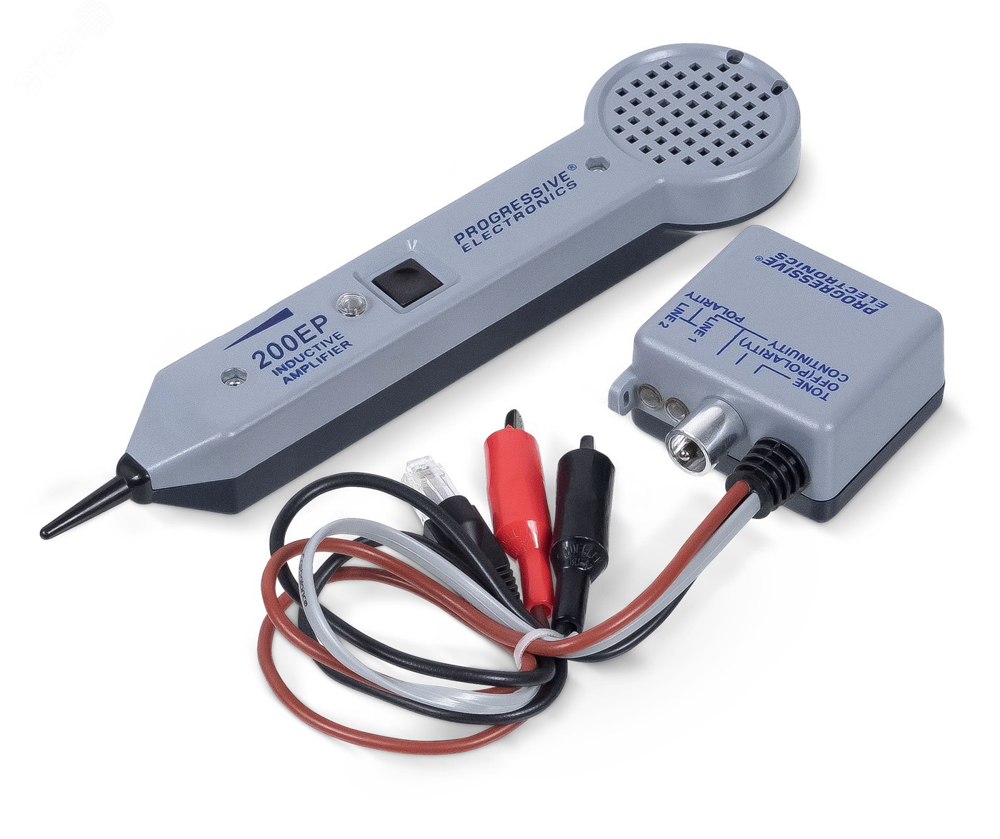 Тон-генератор с крокодильчиками и телефонным разъемом