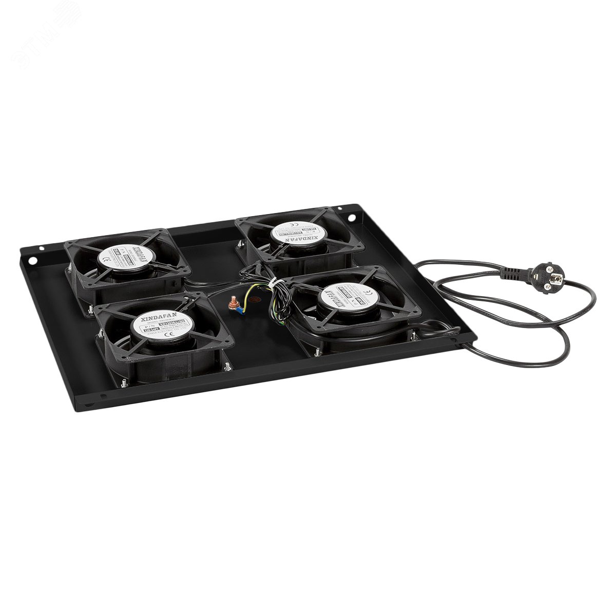 Модуль вентиляторный с 4-я вентиляторами для установки в напольные шкафы серии SH