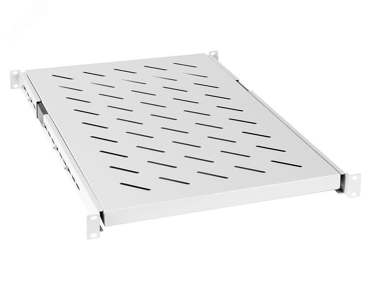Полка 19' выдвижная для шкафов и стоек глубиной 1000 мм