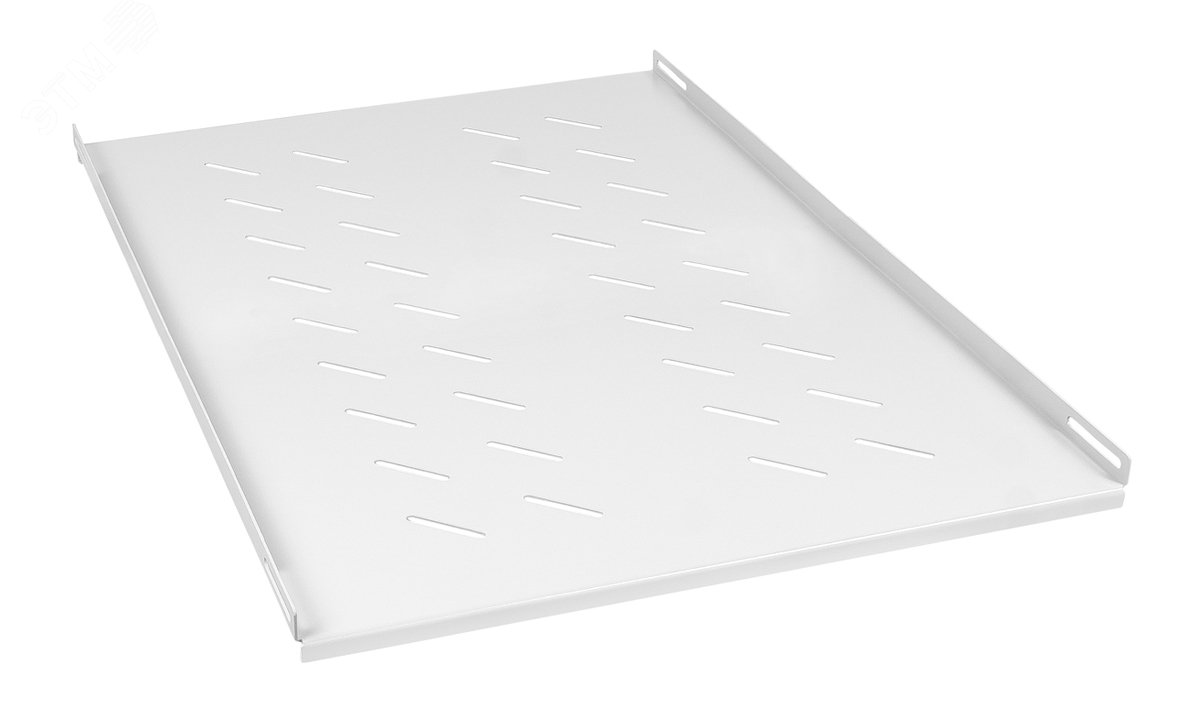 Полка 19д перфорированная глубиной 700 мм для напольных шкафов глубиной 1000 мм, усиленная до 100кг