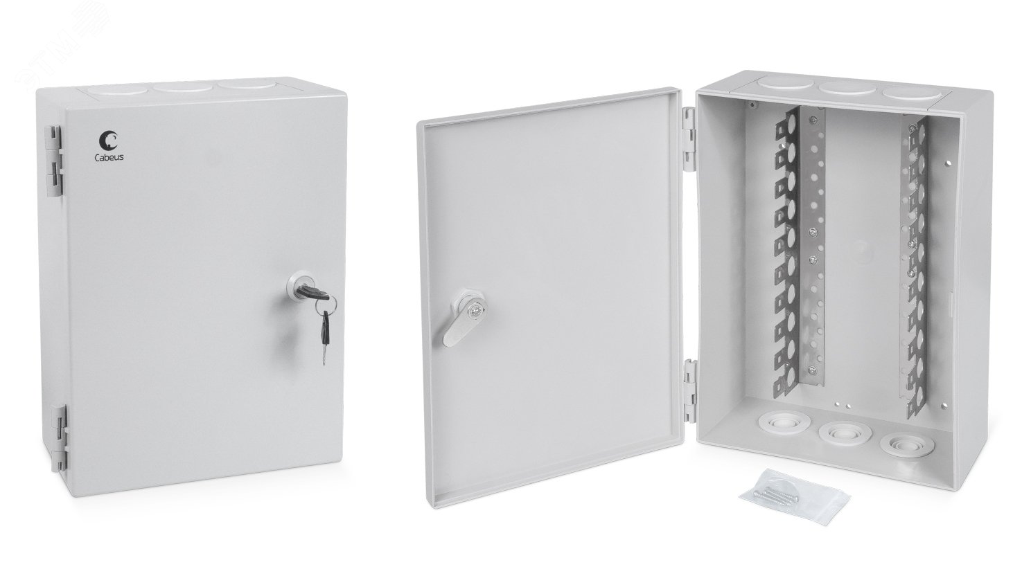 Коробка распределительная на 100 пар, 275х205х105 мм