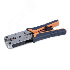 Инструмент обжимной для RJ-45 (8р8с), профессиональный