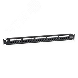Патч-панель 19' (1U), 25 портов, RJ-11 (6P4C)