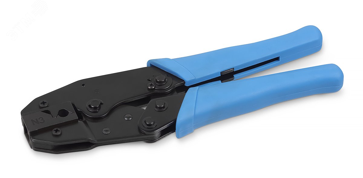 Инструмент обжимной для экранированных коннекторов RJ-45 (8р8с) с хвостовиком