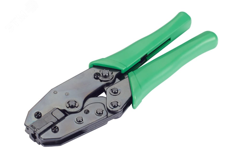 Инструмент обжимной для экранированных коннекторов RJ-45 (8р8с) короткий корпус с хвостовиком