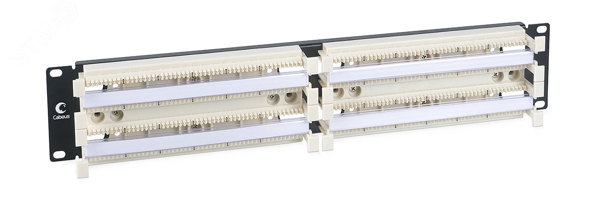 Кросс-панель 200 парная 110 типа, 19' 2U (без модулей)