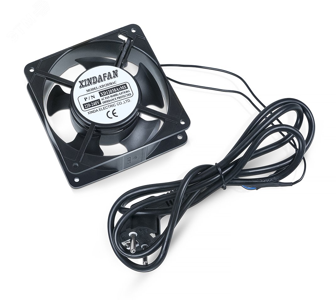 (FD1238A2) Вентилятор для установки в настенные шкафы серии SH-05F, WSC-05D, 220В, 120*120*38mm