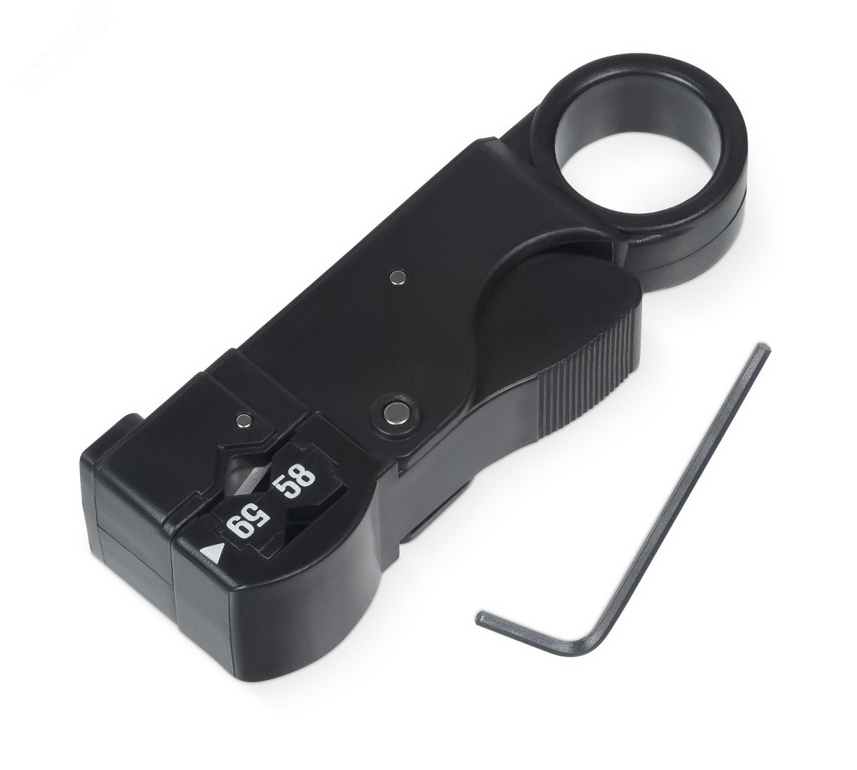 Инструмент для зачистки коаксиального кабеля RG-58,59,62