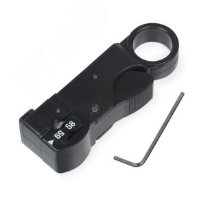 Инструмент для зачистки коаксиального кабеля RG-58,59,62