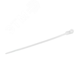 Стяжка нейлоновая неоткрывающаяся, безгалогенная (halogen free), 150x3.6мм, под винт (100 шт)