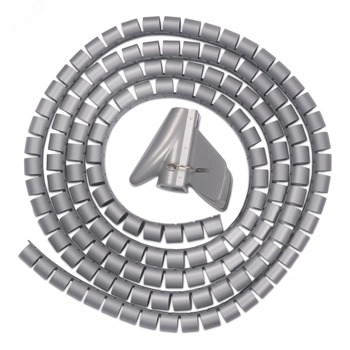 Рукав для кабеля пластиковый спиральный д.15 мм (2 м) и инструмент ST-15