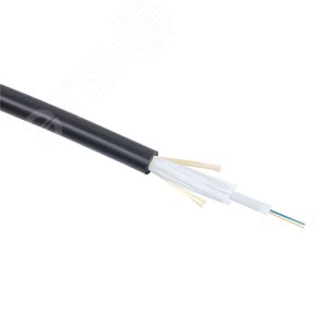 Кабель волоконно-оптический 9/125 одномодовый, 8 волокон, loose tube, для внешней прокладки (-40C ~ +70), PE, черный, (F90080129B)