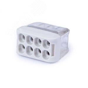 Клемма соединительная 8-проводная 0.5-2.5 (1шт)