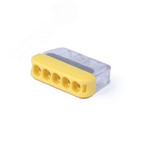 Клемма соединительная 5-ти проводная 0.5-2.5 (1шт) (WAGO 2273-205)