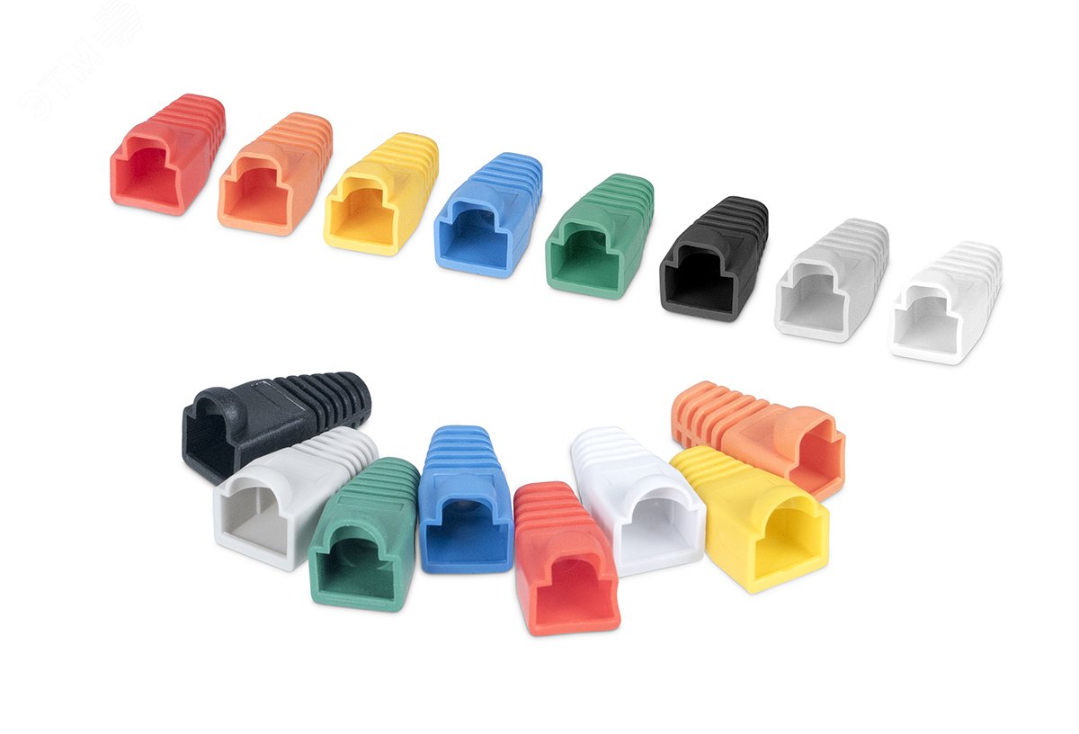 Колпачок изолирующий для разъемов RJ-45, желтый, d-6.1 мм