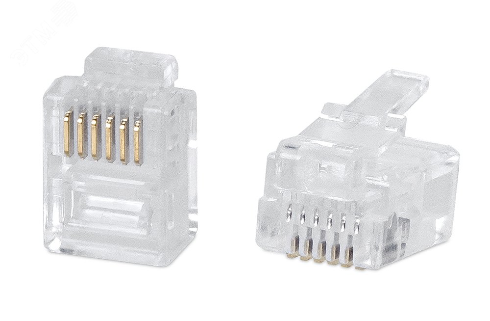 Коннектор телефонный RJ-12