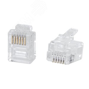 Коннектор телефонный RJ-12