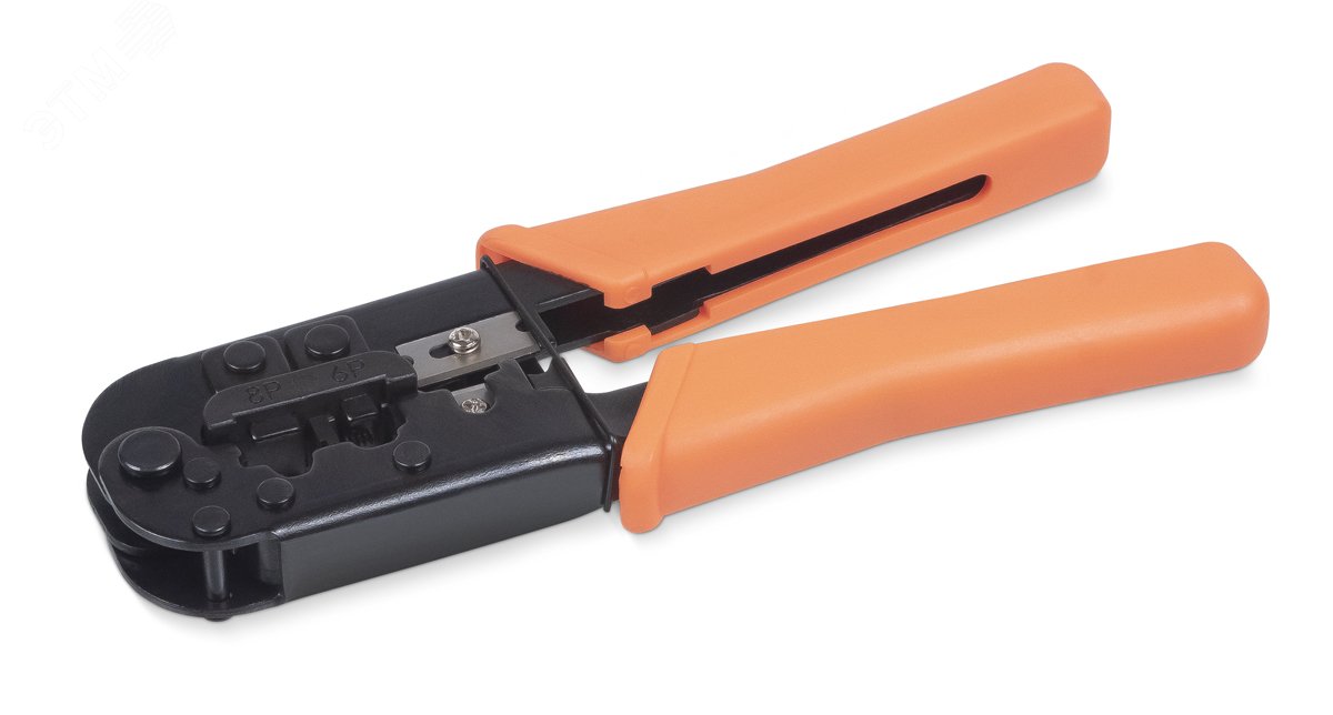 Инструмент обжимной для RJ-45 (8р8с), RJ-11/12 (6р6с, 6р4с, 6р2с)