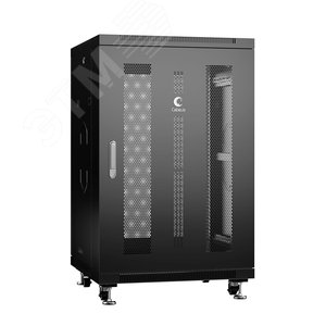 Шкаф монтажный телекоммуникационный 19дюймов напольный для распределительного и серверного оборудования 18U