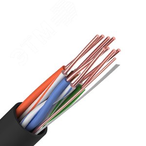 Кабель LAN CADENA MID UTP4-CAT5e OUT 305 м, черный