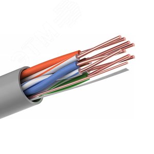 Кабель LAN CADENA BASE UTP4-CAT5e IN 305 м, серый