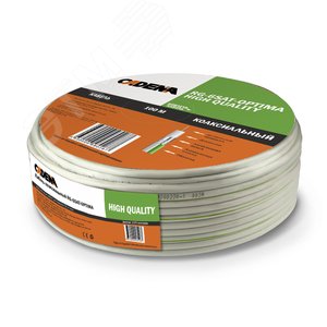 Кабель коаксиальный RG-6SAT-Optima высокого качества CADENA белый